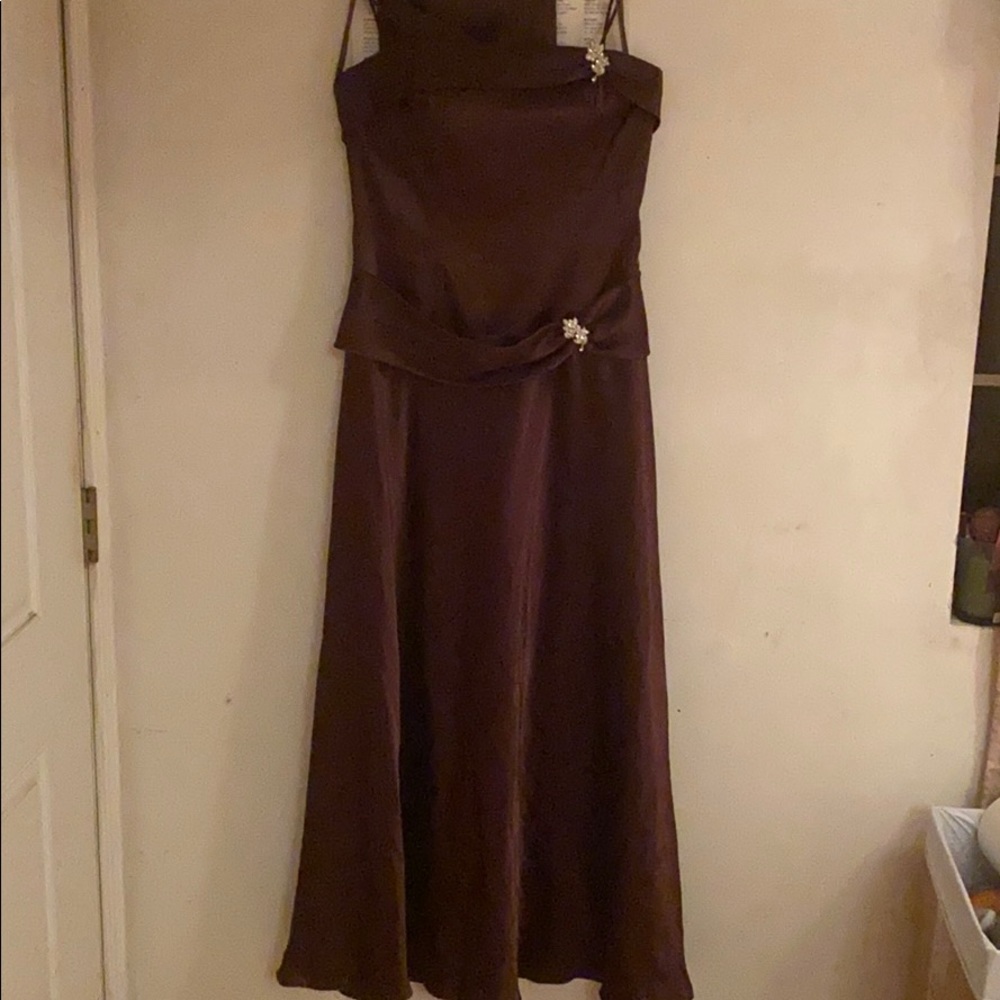Aspeed Brown Gown Dress Large